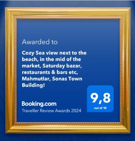 Cozy Sea View Next To The Beach, In The Mid Of The Market, Saturday Bazar, Restaurants & Bars Etc, Alanya Mahmutlar! 아파트 외부 사진