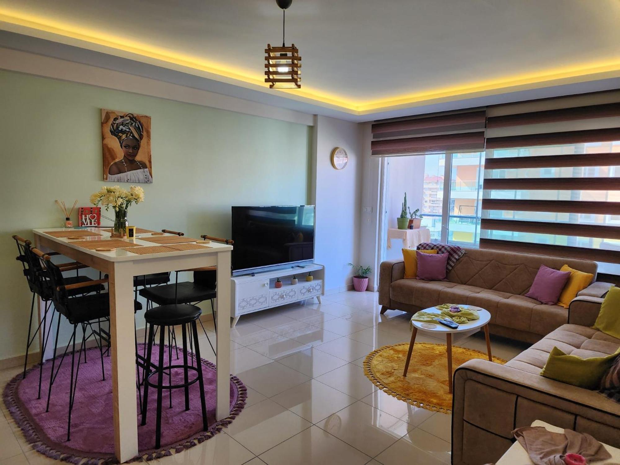 Cozy Sea View Next To The Beach, In The Mid Of The Market, Saturday Bazar, Restaurants & Bars Etc, Alanya Mahmutlar! 아파트 외부 사진